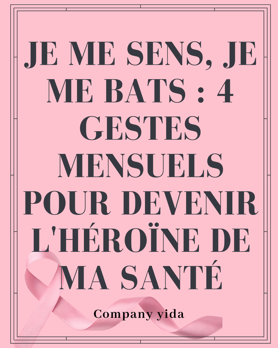 Octobre Rose : L'Auto-Examen des Seins, un Pilier de la Prévention Active