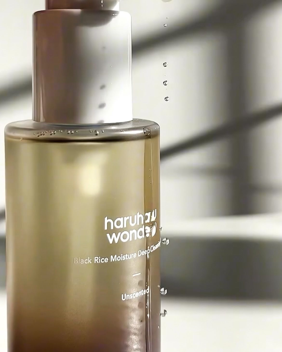 Haruharu Wonder Black Rice Deep Cleansing Oil - Huile démaquillante hydratante au riz noir(150ml)