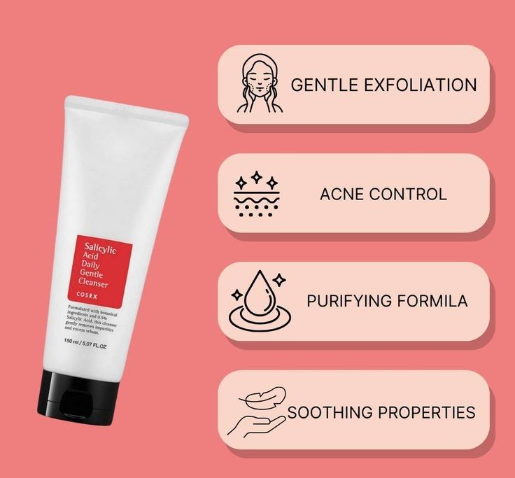 COSRX - Salicylic Acid Daily Gentle Cleanser - Nettoyant doux quotidien à l'acide salicylique