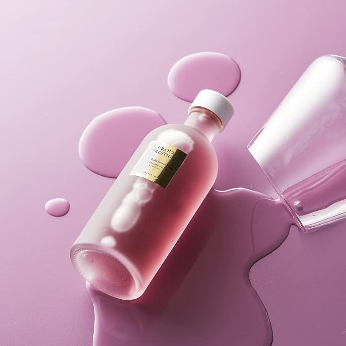 URANG - Prestige Purple Shield Essence Toner URANG Tonique Essentiel Nourrissant avec Saponin d'Orchidée Ballon organique et Extrait de Fleur d'Hibiscus (115ml)