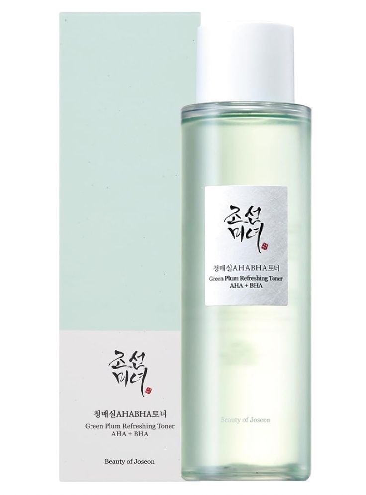 Beauty of Joseon - Green Plum Refreshing Toner: AHA + BHA - Exfoliating toner