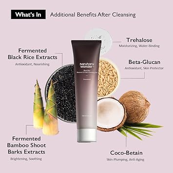 haruharu wonder - Black Rice Moisture 5.5 Soft Cleansing Gel - Gel nettoyant