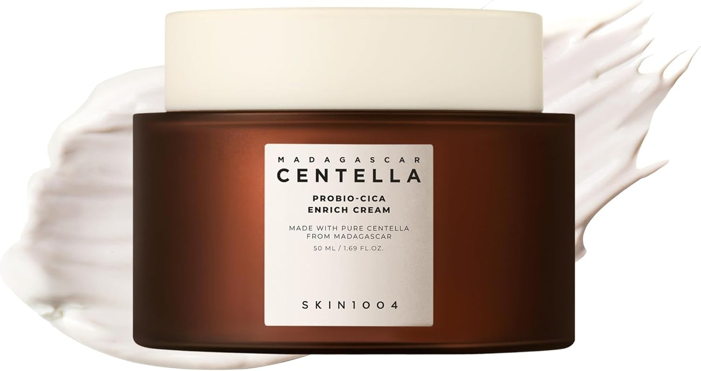 Duo Barrière Cutanée Probio-Cica SKIN1004 : Centella, Probiotiques & Céramides | Ampoule Intensive & Crème Réparatrice