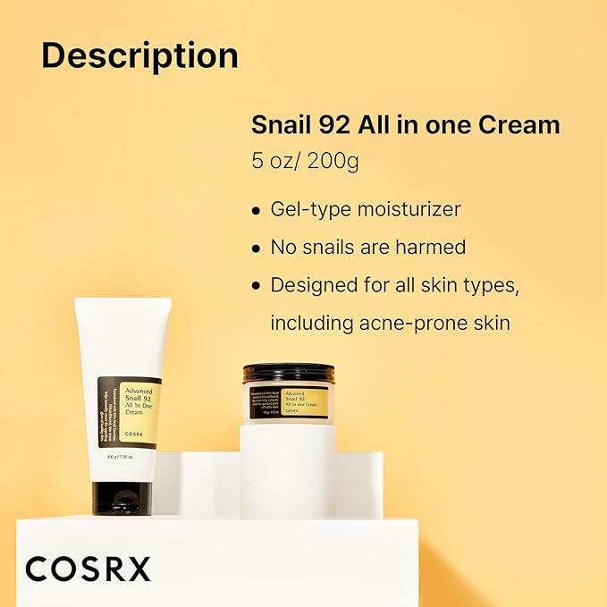 COSRX Advanced Snail 92 All in one cream Tube (50g)