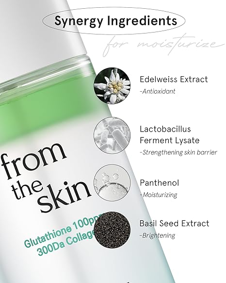 From the skin Glutathione Collagen Ampoule Mist (80ml)