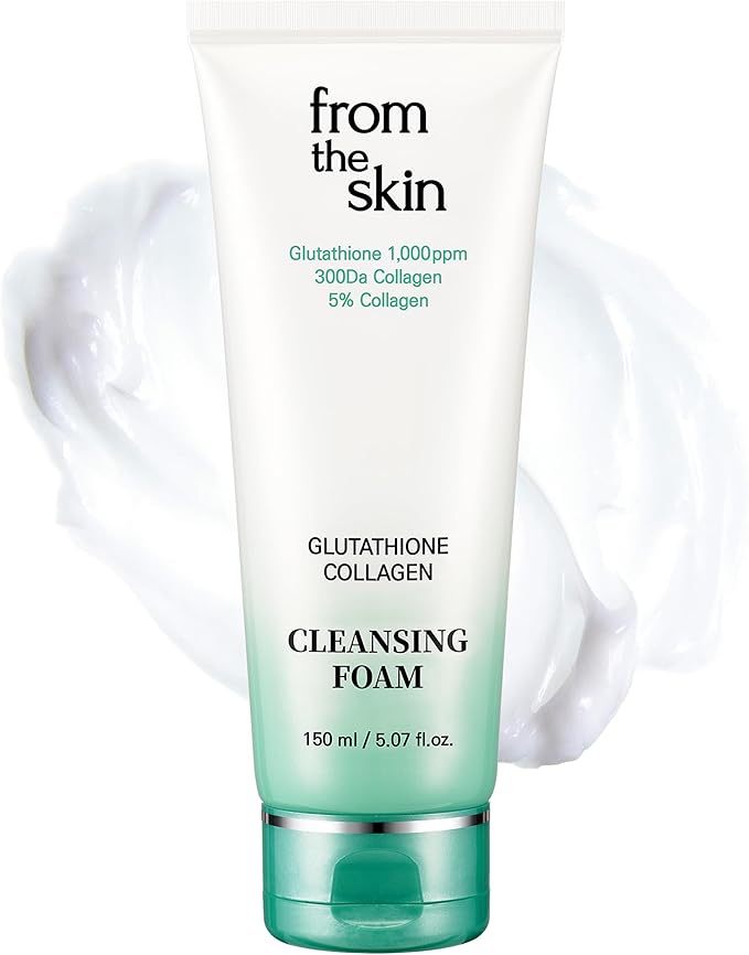 From the skin Glutathione Collagen Cleansing Foam
