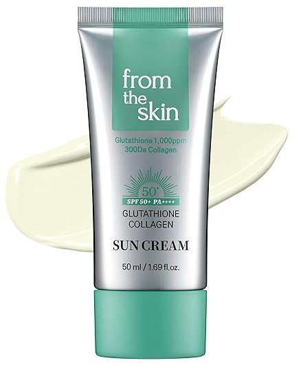 From the skin Glutathione Collagen Sun Cream