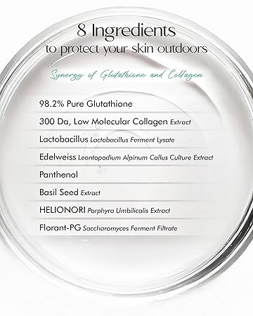 From the skin Glutathione Collagen Sun Gel Patch