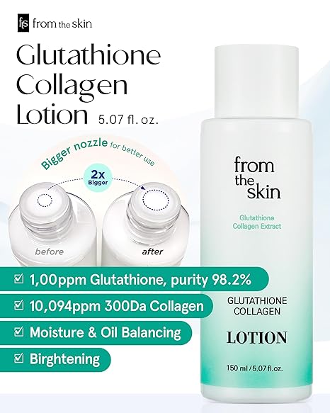From the skin Glutathione Collagen Lotion