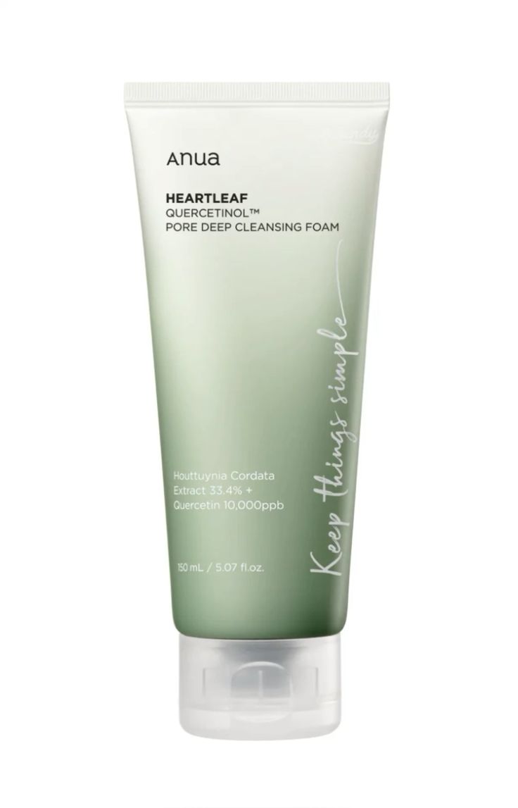 HEARTLEAF QUERCETINOL PORE DEEP CLEANSING FOAM (150ML)