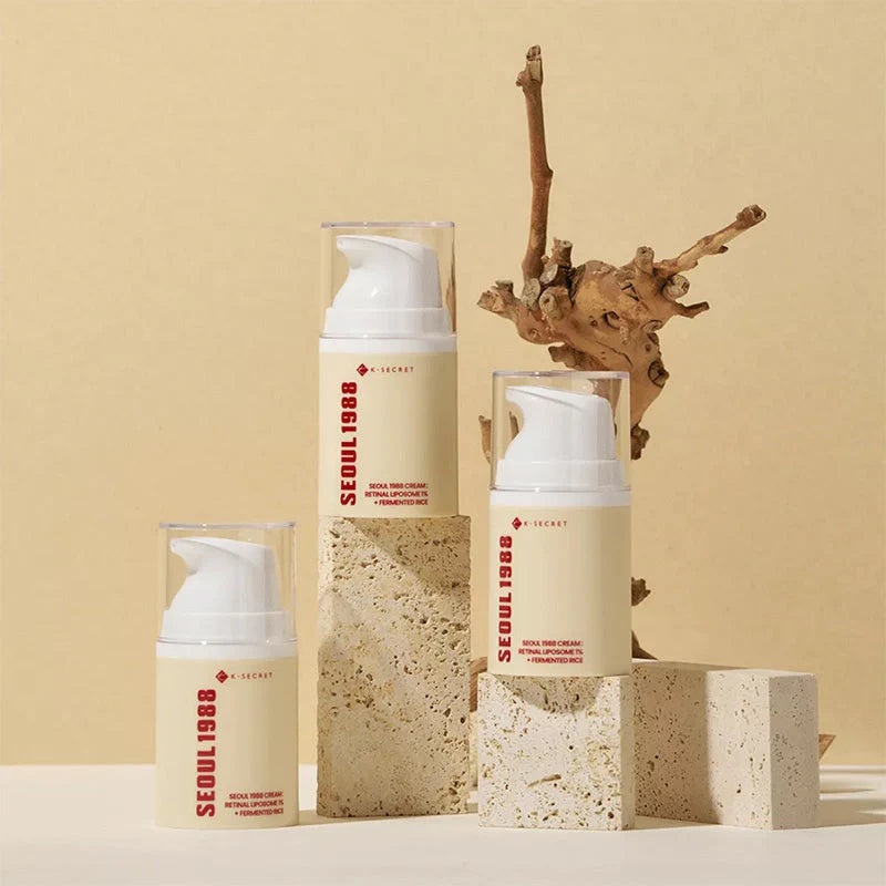 KSECRET SEOUL 1988 - Cream : Retinal Liposome 1% + Fermented Rice - Crème anti-âge (50 ml)