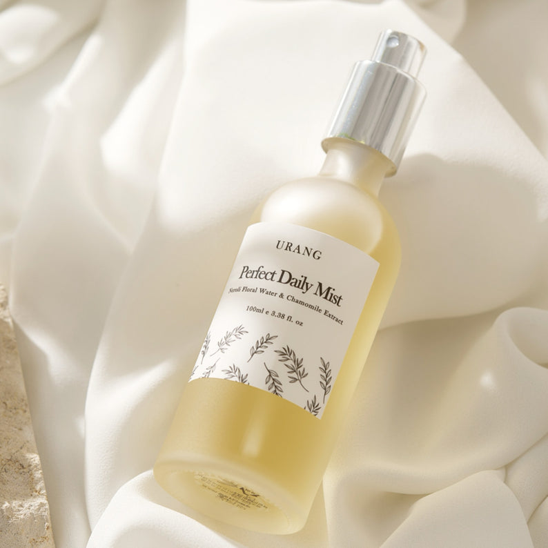 URANG Perfect Daily Mist 100ml - Brume Parfaite Enrichie en Ingrédients Naturels pour Hydratation Intense et Rafraîchissement Toute la Journée