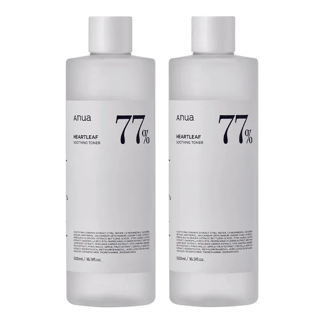 Anua - Heartleaf 77% Soothing Toner Jumbo Bundle Set