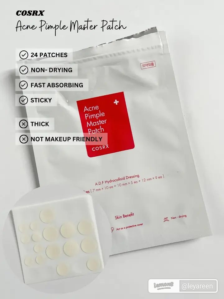 COSRX Master Patchs Absorbants à Boutons avec Ajustement Original