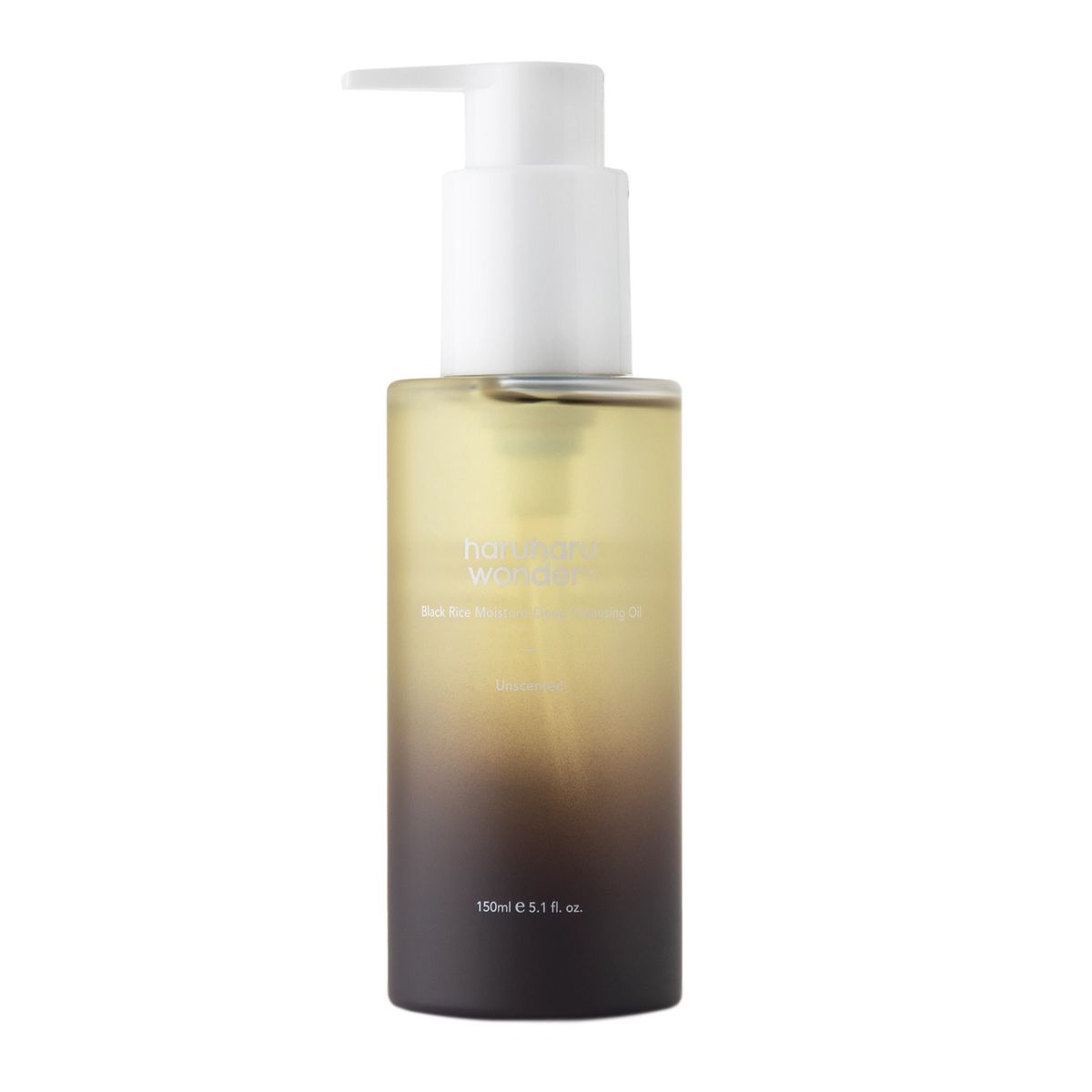 Haruharu Wonder Black Rice Deep Cleansing Oil - Huile démaquillante hydratante au riz noir(150ml)