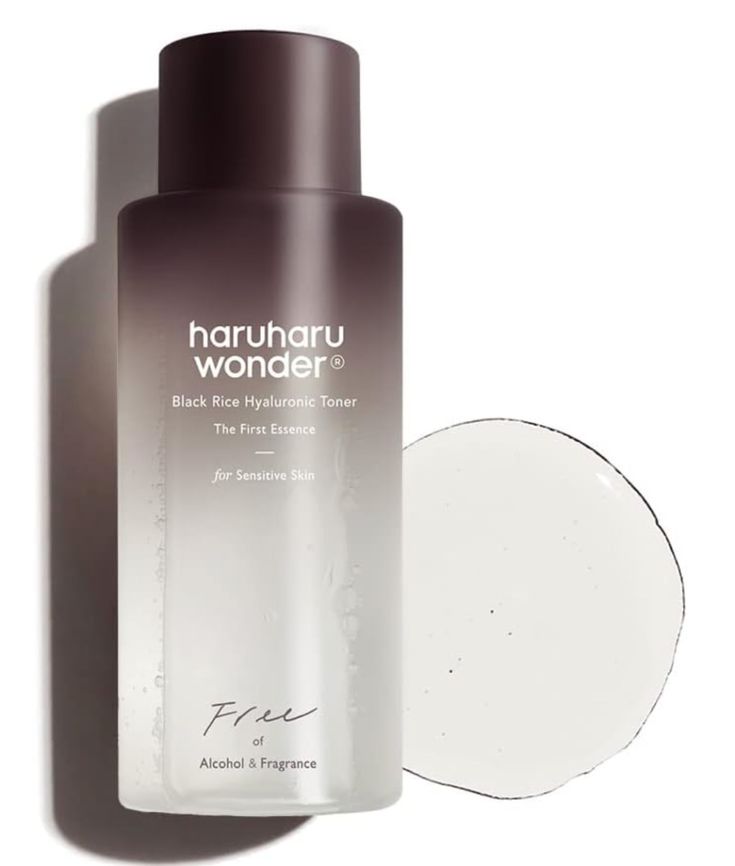 Haruharu wonder - Black Rice Hyaluronic Toner Fragrance Free - Tonique au riz noir et à l'acide hyaluronique sans parfum