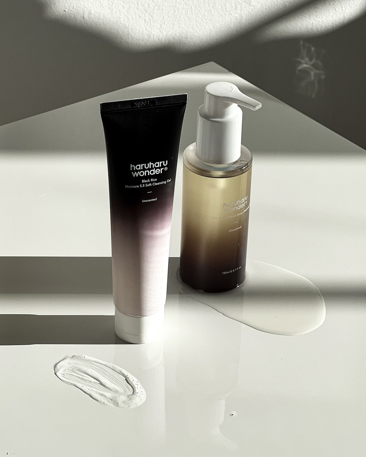 Haruharu Wonder Black Rice Deep Cleansing Oil - Huile démaquillante hydratante au riz noir(150ml)