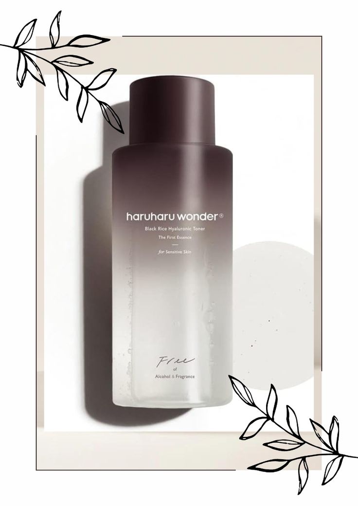 Haruharu wonder - Black Rice Hyaluronic Toner Fragrance Free - Tonique au riz noir et à l'acide hyaluronique sans parfum