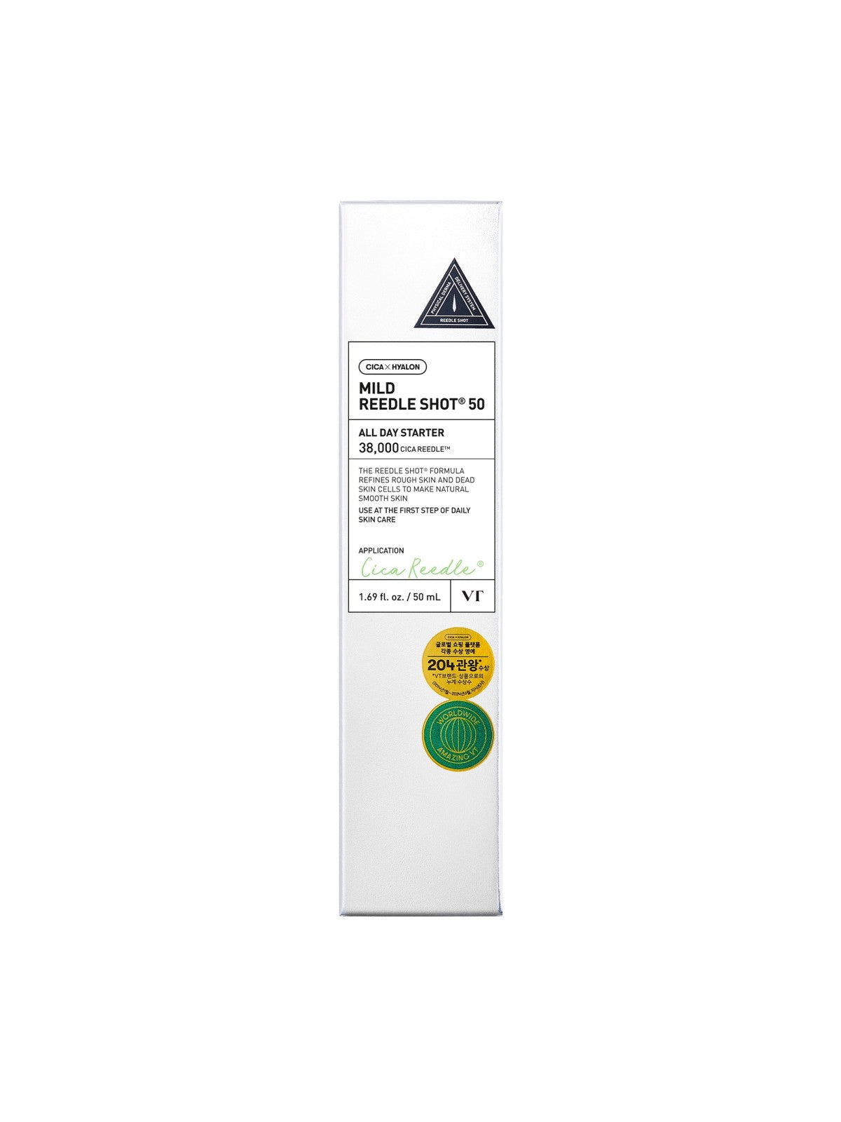 VT Reedle Shot 50 Sérum hydratant avec micro-aiguilles et centella asiatica