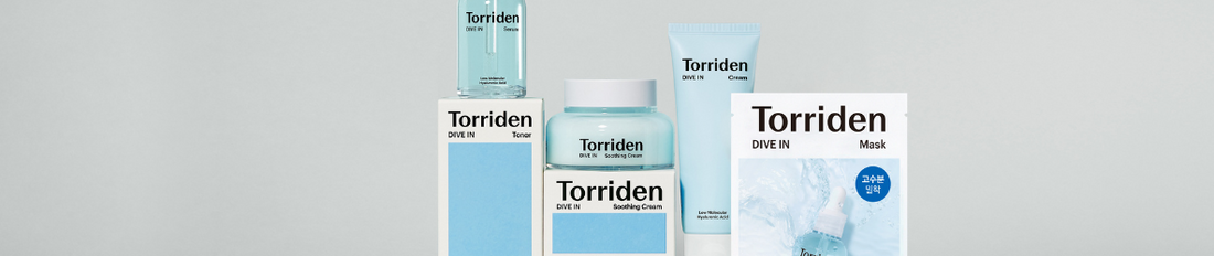 Sérum hydratant Torriden DIVE IN, best-seller K-Beauty avec Complexe Acide Hyaluronique 5D, disponible chez le distributeur Yida France.