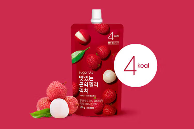 Sugarlolo Lychee Konjac Jelly 150g