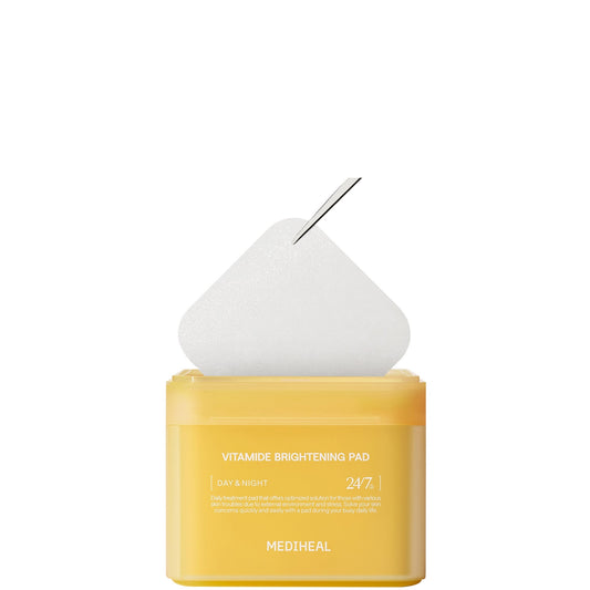 MEDIHEAL Vitamide Brightening Pad (100 pads) | Éclat & Anti-Taches