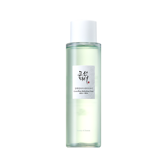 Beauty of Joseon - Green Plum Refreshing Toner: AHA + BHA - Exfoliating toner 
