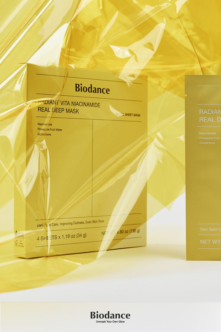 BIODANCE Radiant Vita Niacinamide Real Deep Mask 1 ea