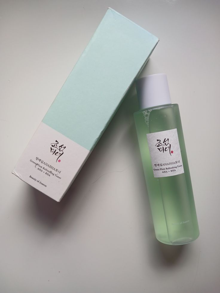 Beauty of Joseon - Green Plum Refreshing Toner: AHA + BHA - Exfoliating toner 