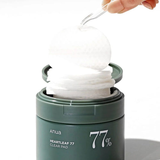 Anua - Heartleaf 77 Clear Pad - Purifying compresses 