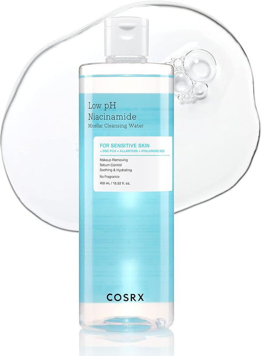 COSRX  Low pH Niacinamide Micellar Cleansing Water (400ml)