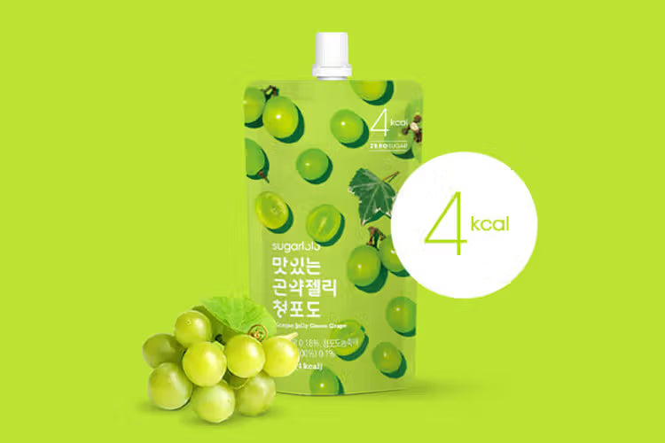 Sugarlolo Konjac Jelly with Green Grape 150g