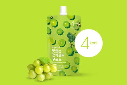 Gelée de konjac Sugarlolo au raisin vert 150 g