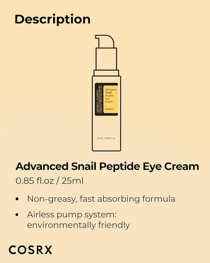 COSRX Advanced Snail Peptide Eye Cream (25ml)