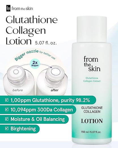 From the skin Glutathione Collagen Lotion