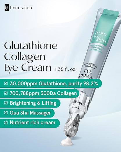 From the skin Glutathione Collagen Eye Cream