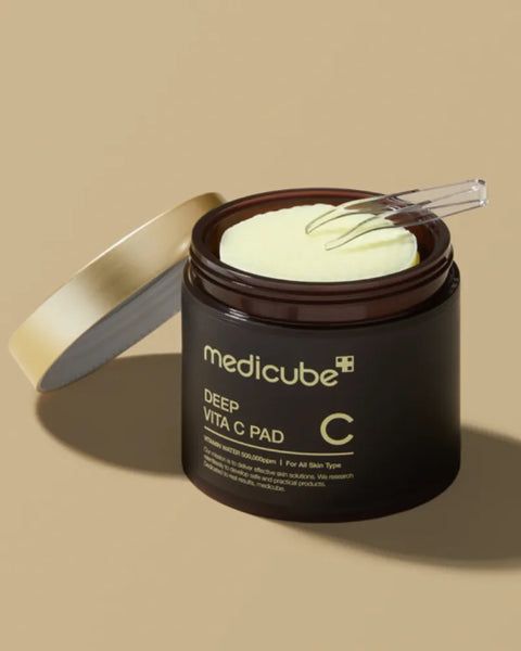 Set Éclat Medicube Deep Vita C : Duo Pads et Crème à la Vitamine C – Votre Solution Anti-Taches et Anti-Oxydante