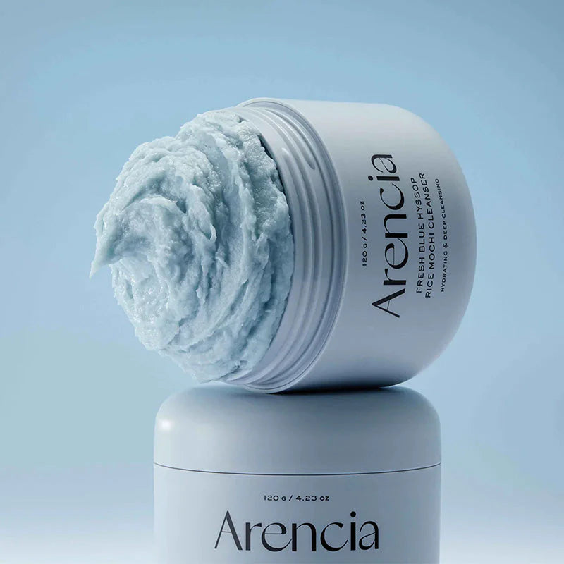 ARENCIA - FRESH BLUE HYSSOP RICE MOCHI CLEANSER (120g)