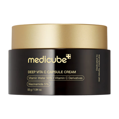 MEDICUBE - Deep Vita C Capsule Cream - Crème éclaircissante - 55g