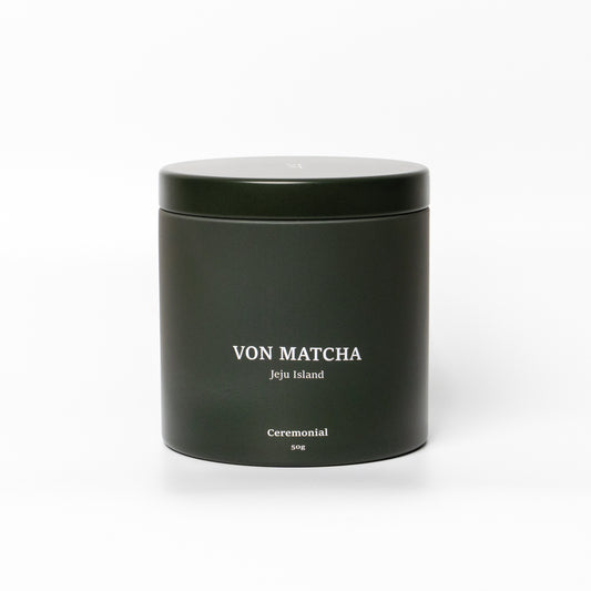 Von Matcha Ceremonial grade Tin case (50G)