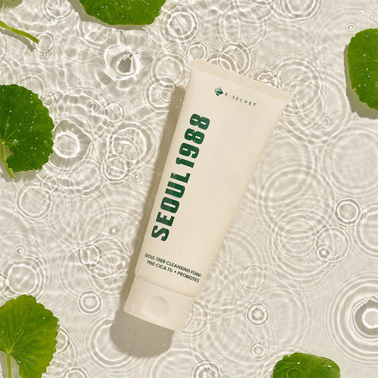 K-Secret   Seoul   1988 - Cleansing   Foam   :   Pine   Cica   1%   +   Probiotics   (150Ml)