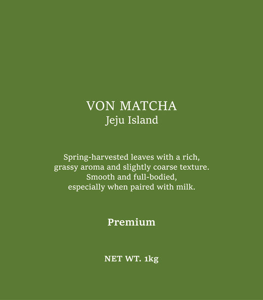 Von Matcha Premium grade 1KG