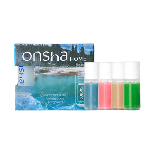 SULLAB - Kit de recharge de douche pour  3 filtres à source chaude Thermale - Onsha 4 Parfums assorties
