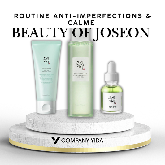 Routine Anti-Imperfections & Calme Beauty of Joseon : Prune Verte, AHA/BHA & Thé Vert | Soin Purifiant & Éclat