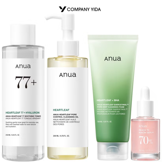 Coffret essentiel Anua Glass Skin