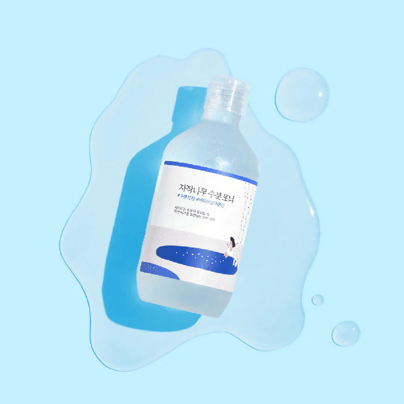Routine Complète ROUND LAB au Jus de Bouleau (4 Étapes) | Soin Hydratant et Apaisant Peaux Sensibles & Adolescentes | K-Beauty