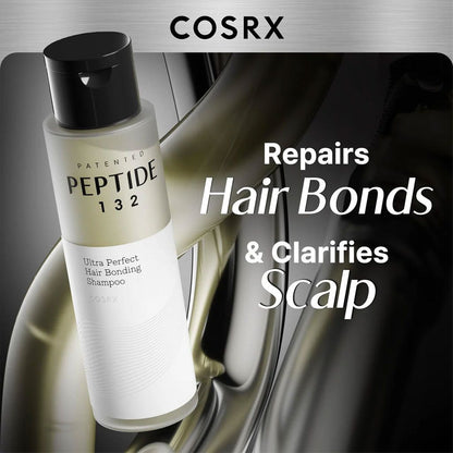 COSRX - Peptide 132 Ultra Perfect Hair Bonding Shampoo - Shampooing nourrissant