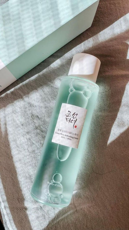 Beauty of Joseon - Green Plum Refreshing Toner: AHA + BHA - Tonique exfoliant