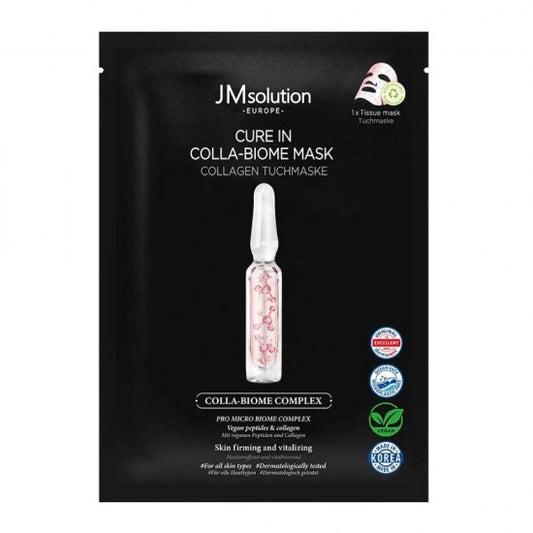JMSOLUTION CURE IN COLLA-BIOME MASK (1ea)