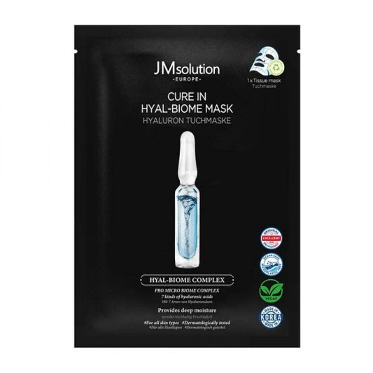 JMsolution Europe Cure In Hyal-Biome Mask  (1ea)